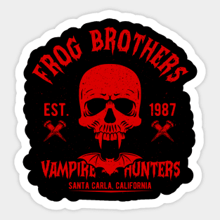 The Frog Brothers V.2 Sticker